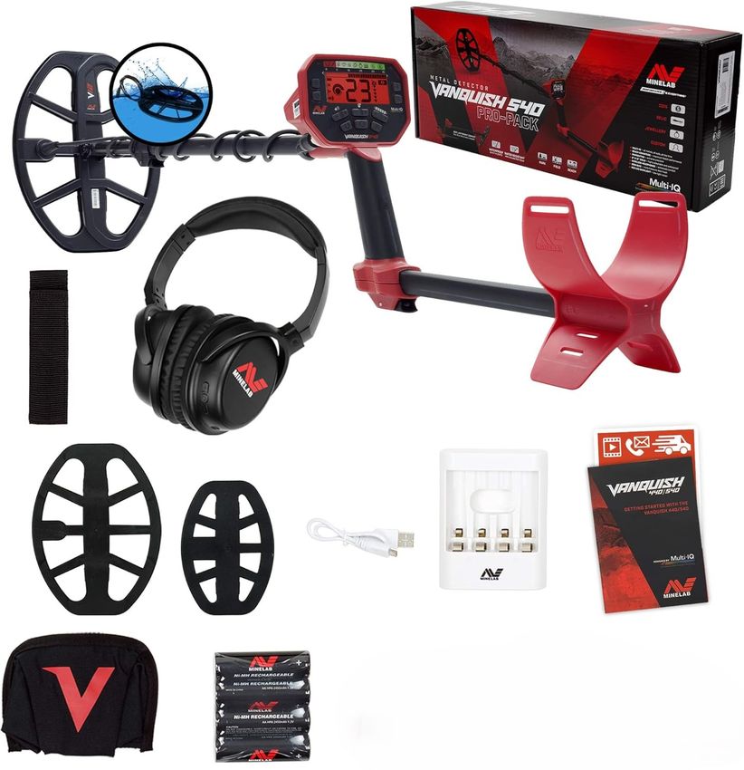 isi minelab vanquish 540 pro pack